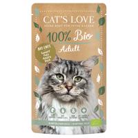 Cat's Love Bio 12 x 100 g – výhodné balení - kachní