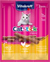 Cat stick drůbež-játra 3x6g