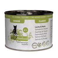 catz finefood Senior No.05 losos a kuře 6× 200 g