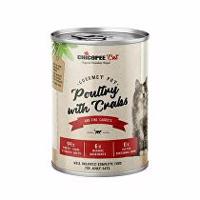 Chicopee Cat konz. Gourmet Pot Poultry+Crabs 400g + Množstevní sleva