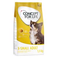 Concept for Life, 1 kg / 1,5 kg - 15 % sleva - X-Small Adult (1,5 kg)