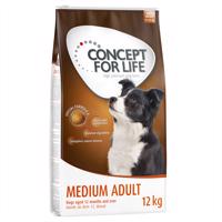 Concept for Life granule, 12 kg - 10 % sleva - Medium Adult