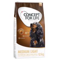 Concept for Life granule, 12 kg - 10 % sleva - Medium Light