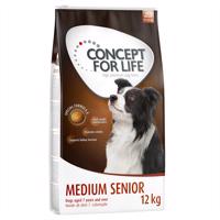 Concept for Life granule, 12 kg - 10 % sleva - Medium Senior