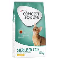 Concept for Life Sterilised Cats kuřecí - Vylepšená receptura! - 2 x 10 kg