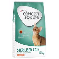 Concept for Life Sterilised Cats losos - 10 kg