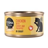 Cosma Bowl / Cosma Soup - 12 x 80 g / 12 x 100 g - 10 + 2 zdarma - Bowl kuřecí prsa 12 x 80 g