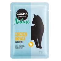 Cosma Nature kapsičky 18 x 50 g  - kuřecí prsa & tuňák