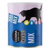 Cosma snackies XXL mrazem sušený snack pro kočky Maxi Tube - mix 160 g (4 druhy)