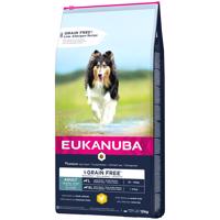 Eukanuba granule, 12 kg - 10 % sleva - Adult Large Breed Grain Free Chicken (12 kg)