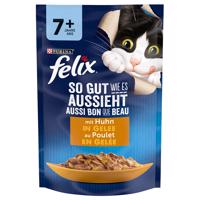 Felix „So gut wie es aussieht“ Senior Pouches 26 x 85 g - kuřecí