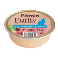 Fitmin Purity Krůtí maso ve vývaru pro kočky 85 g