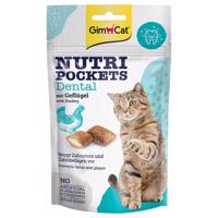 GimCat Nutri Pockets Dental s drůbežím - 60 g