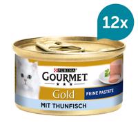 Gourmet Gold jemná paštika s tuňákem 12 × 85 g