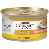 Gourmet Gold Raffiniertes Ragout 12 x 85 g - Kuřecí