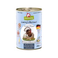 GranataPet Liebling's Mahlzeit Junior s krocaním masem a králíkem 12 × 400 g