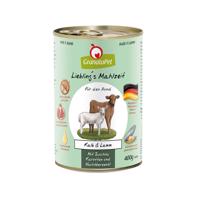 GranataPet Liebling's Mahlzeit telecí a jehněčí 6 × 400 g