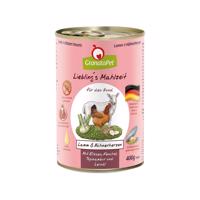 GranataPet Liebling’s Mahlzeit jehněčí maso a kuřecí srdce 6× 400 g