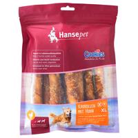 Hansepet snacky, 5 balení - 4 + 1 balení zdarma - Hansepet žvýkací rolky s kuřecím filetem XL  5  x 450 g