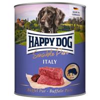 Happy Dog Sensible Pure 12 × 800 g výhodné balení - Italy (buvolí)