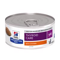 Hill's Prescription Diet y/d Thyroid Care kuřecí - 24 x 156 g