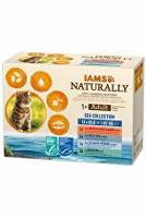 Iams Cat mořské maso v omáčce multipack 12x85g + Množstevní sleva