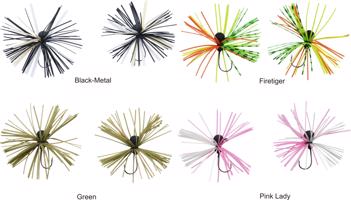 Jig 10g, Mini Skirted Jig Head, 2ks Variant: Barva pink lady