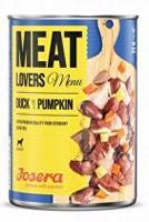 Josera Dog konz.Meat Lovers Menu Duck with Pumpk.400g + Množstevní sleva