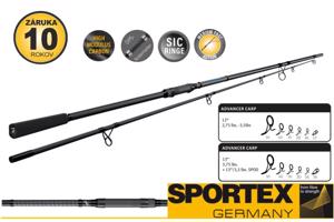 Kaprové pruty SPORTEX Advancer CS-2 Carp Variant: 12ft/366cm - 3,50lbs