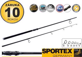 Kaprové pruty SPORTEX Purista XTF Carp 2-díl Variant: 366cm / 2,75lbs