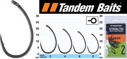 Kaprový háček Stealth Kraken 10ks Variant: vel. 8, 10ks