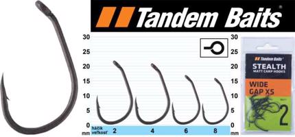 Kaprový háček Stealth - Wide Gap XS - 10ks Variant: vel. 2, 10ks