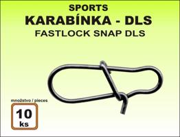 Karabinka rybářská Sports DLS - 10ks v balení Variant: velikost 1 / 16kg