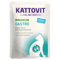 Kattovit Gastro kapsičky 85 g - krůtí s rýží, 6 x 85 g