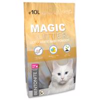 Kočkolit MAGIC LITTER Bentonite Ultra White Baby Powder