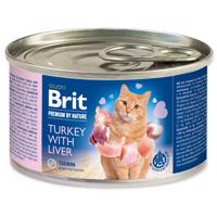 Konzerva BRIT Premium by Nature Turkey with Liver 200 g