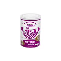 Konzerva Farmka Dog s játry 400 g