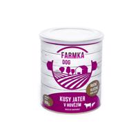 Konzerva Farmka Dog s játry 800 g