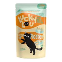 Lucky Lou Lifestage Adult drůbež a pstruh 16 × 125 g