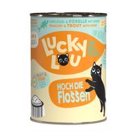 Lucky Lou Lifestage Adult drůbež a pstruh 6 × 400 g