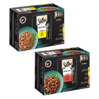 Megapack Sheba variace 96 kapsiček (96 x 85 g) - Mixpaket II (4 druhy)