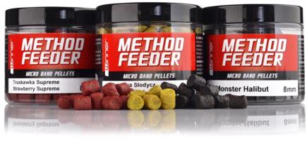 Method Feeder Band Pellets 8mm 120g Variant: Vanilla Cream