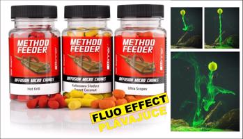 Method/Feeder-Diffusion Micro Chunks -plovoucí 40g 7x11mm Variant: Squid&Orange