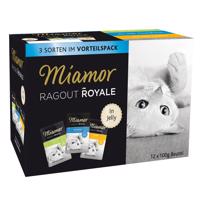 Miamor Ragout kapsičky 12 x 100 g - Králík, kuře, tuňák v želé