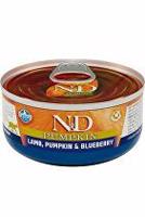 N&D CAT PUMPKIN Adult Lamb & Blueberry 70g + Množstevní sleva 1+1 zdarma