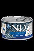 N&D DOG OCEAN Adult Trout & Salmon Mini 140g + Množstevní sleva 1+1 zdarma