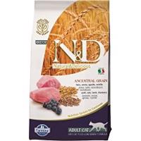 N&D LG CAT Adult Lamb & Blueberry 10kg + Churu ZDARMA