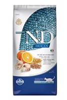 N&D OCEAN CAT LG Adult Codfish & Orange 5kg