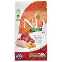 N&D Pumpkin CAT Neutered Quail & Pomegranate 5kg