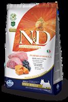 N&D Pumpkin DOG Adult Mini Lamb & Blueberry 2,5kg